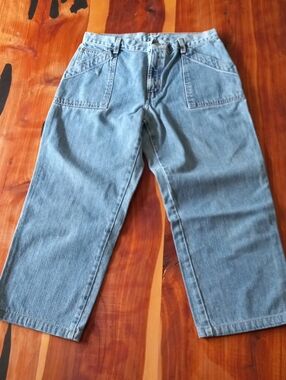 Vintage Y2K Levi's Camp Pant Jeans High Rise Light Wash 12 M